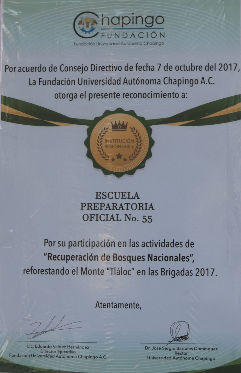 reconocimiento reforestacion