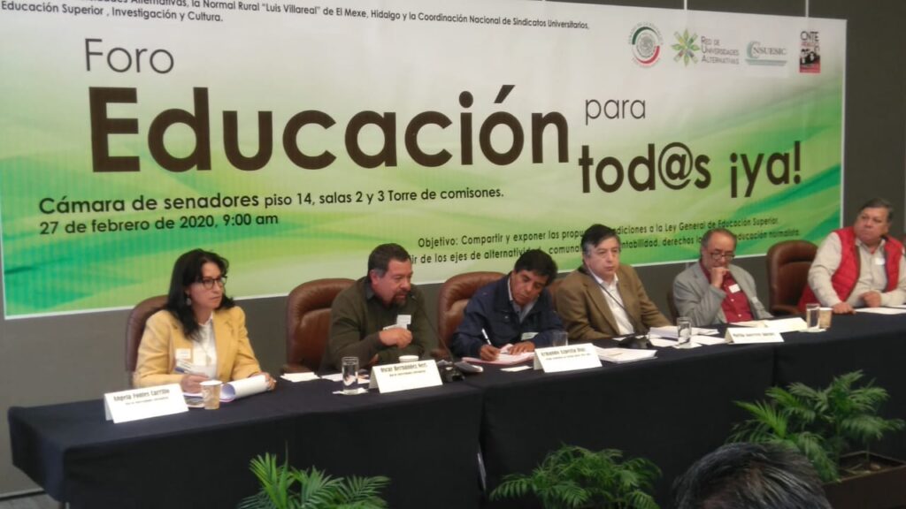 foro senado educacion para todos